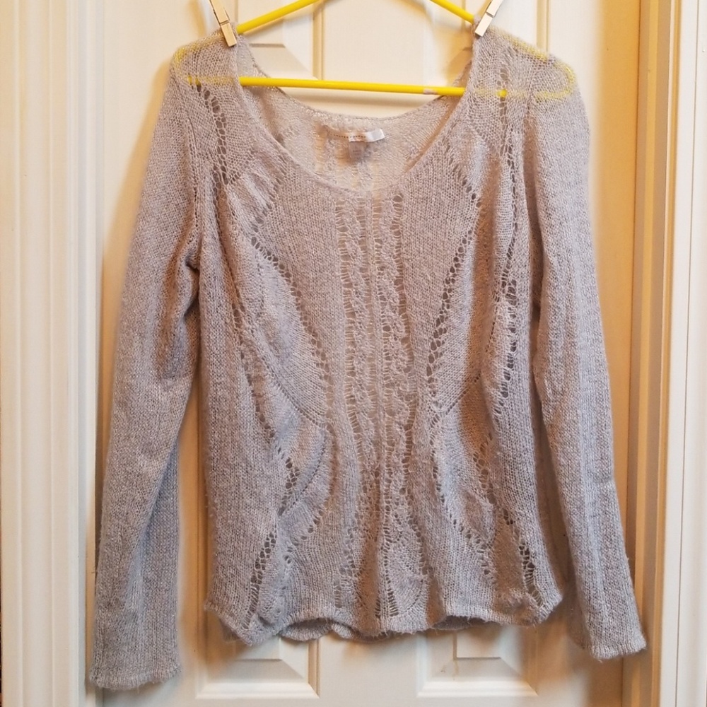 Silver sweater
